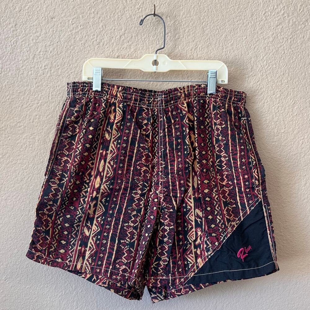 90s Rag-Lan NZ mens swim board shorts size S
